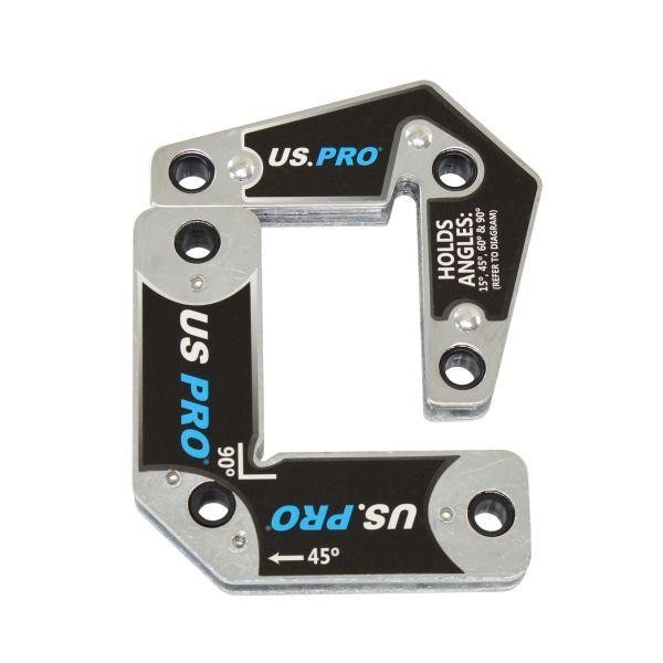 US PRO 2pc Magnetic Welding Positioning Kit to support welding work