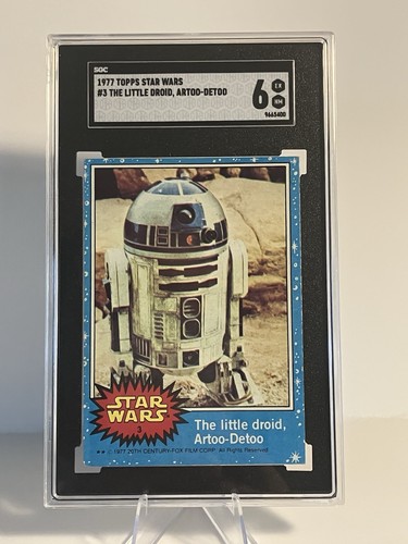 1977 Topps Star Wars #3 The little droid, Artoo-Detoo — SGC 6