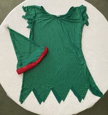 Wish Come True ELF Christmas Adult Dance Costume - Shirt  Hat Xmas Party 5089