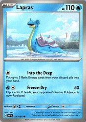 Lapras 016/091 Common Paldean Fates