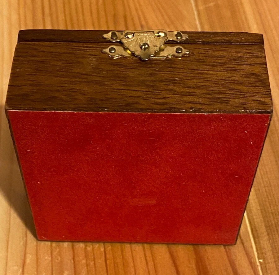 Vintage Aspirin Pill Box Medicine Advertisement In Your A Pain Original Wood Box - Изображение 4 из 4