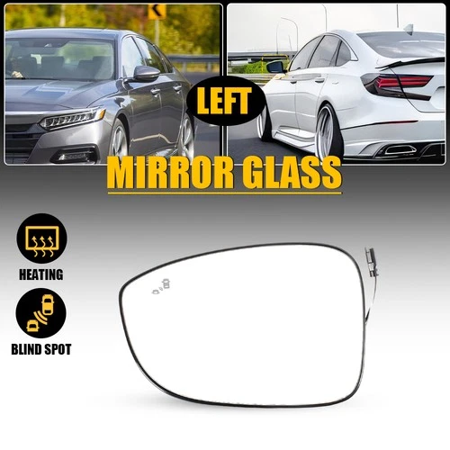 Driver Side Mirror Fits 2018-2022 Honda Accord with Power Glass Heated