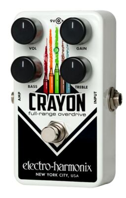 Electro-Harmonix Crayon Full-Range Overdrive (69) pedal