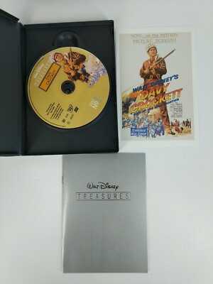レア！Walt Disney Treasures DVD 6巻（未開封5巻） Walt Disney Treasures~DAVY CROCKETT~Complete TV Series DVDs w/ Tin