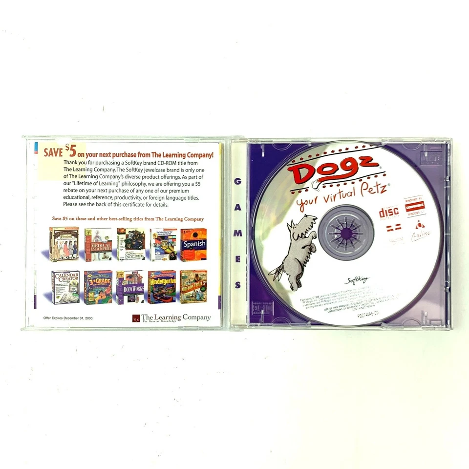 Dogz Your Virtual Petz CD-Rom PC Windows 3.1/95 & Macintosh - Image 4 of 4