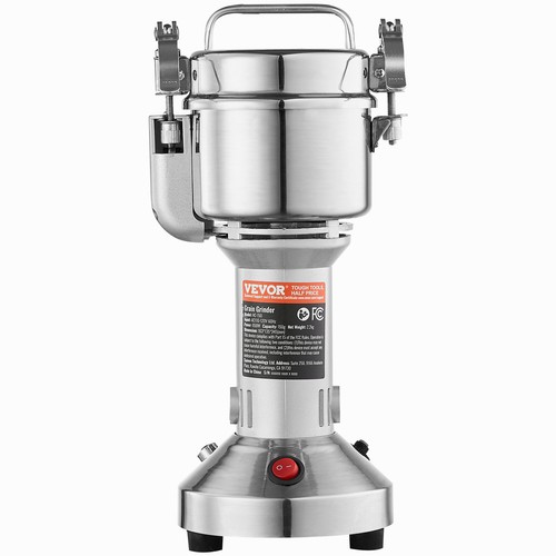 VEVOR Elektrische Getreidemühle 850W Maschine Maismühle 150g Gewürzemühle - Bild 9 von 12