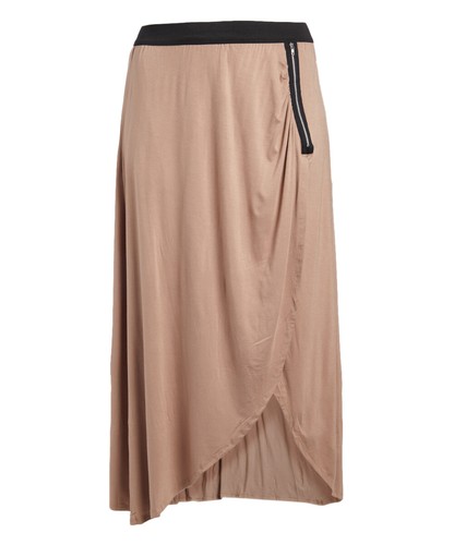 Women's Plus Size Zip-Side Maxi Skirt - Made in USA - Picture 5 of 10