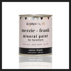 Mineral Paint Caviar Black - Chalk Style 500ml