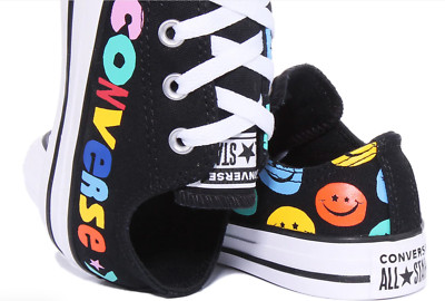 Converse Chuck Taylor All Star Much Love Low Top Black Mens size