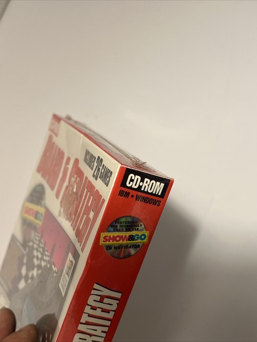 Board & Strategy CD-Rom 26 Games Laser Magic 1994 Show & Go PC Computer Game New - Picture 7 of 7