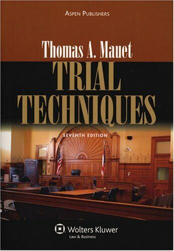 Trial Techniques by Thomas A. Mauet (Paperback) - Afbeelding 1 van 1