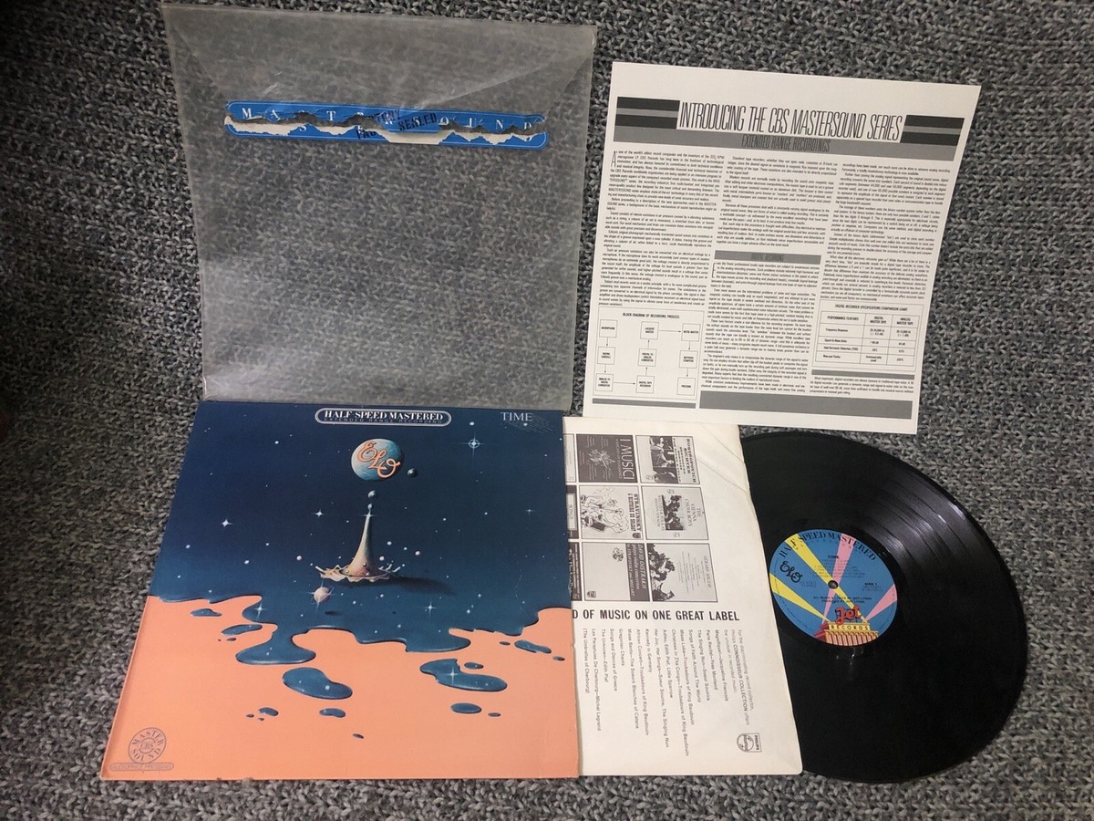 Electric Light Orchestra Lp Time 1981 V. G. Half Speed Mastered