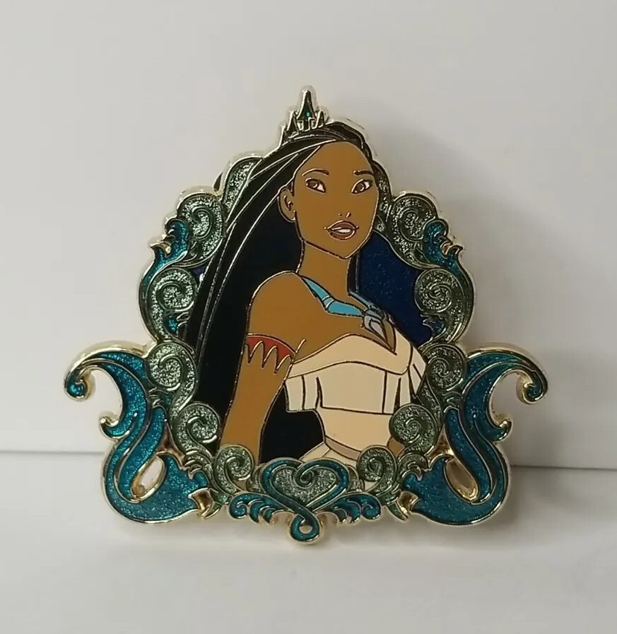 Disney Parks 2010 Reveal Conceal Girls Limited Release Mystery Pin - Pocahontas