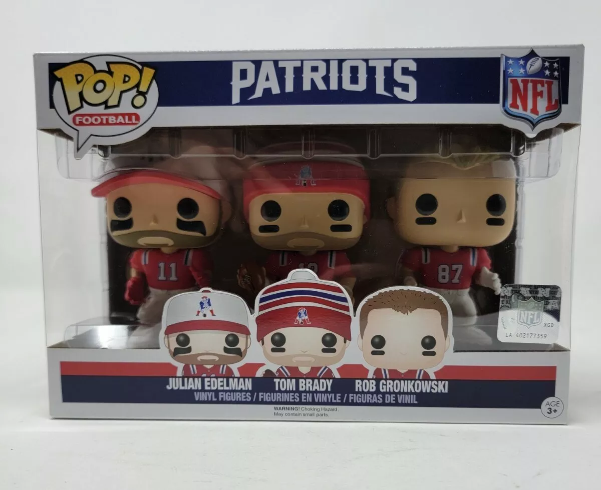 Funko Pop! NFL Patriots Tom Brady SB Champions Llll Collectible Figurine