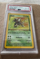 Pinsir 1st Edition Holo PSA 6 Pokemon Card TCG Jungle Set 9/64 Vintage 1999 Rare