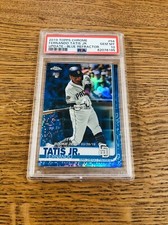 2019 Fernando Tatis Jr. Topps Chrome Update Blue Refractor RC 145/150 - PSA 10