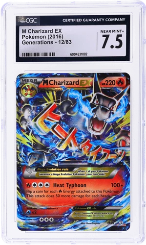 2016 Pokemon XY Generations M Charizard Ex #12 CGC 7.5