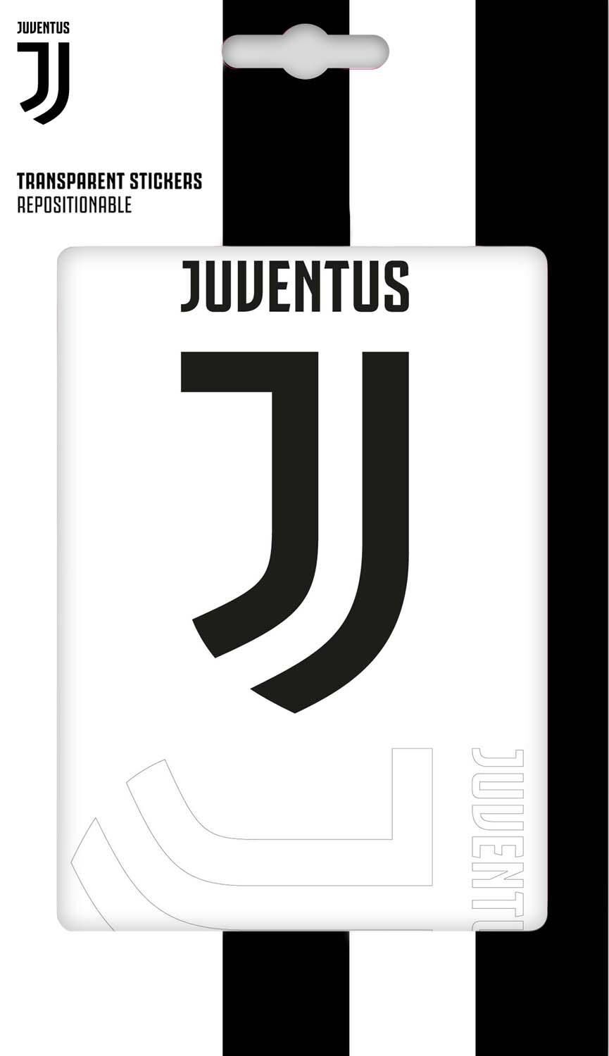 Gadget - Imagicom Walljuv103 - Juventus Transparent Pvc Sticker Black & White Im