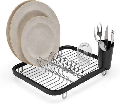 330065-744 Sinkin Drying Rack- Dish Drainer Caddy with Removable Cutlery Holder - Picture 12 of 12