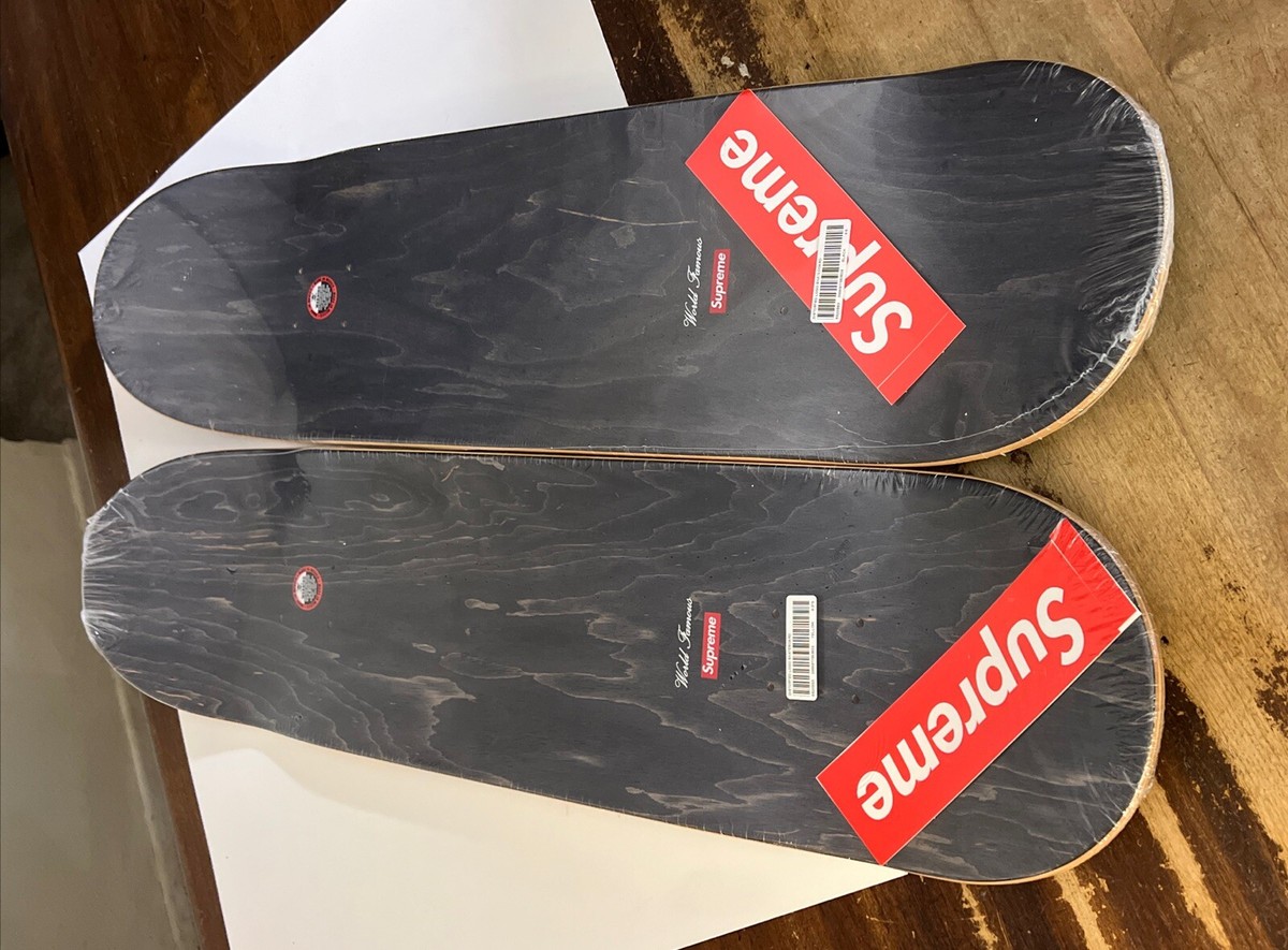 スケートボード Supreme - 2020SS Distorted Logo Skateboard Supreme Distorted Logo Skateboard Deck - Black (Sealed) SS20