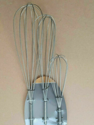 3 Stück SCHNEEBESEN EIER SCHLAGEN MIXER BALLON BACKEN KOCHEN KÜCHE HAUS RÜHREN MIXER HAND