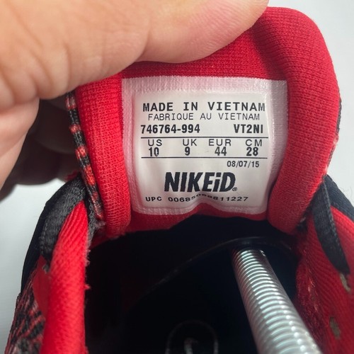 Nike Air Max 2015 - Digi Camo - Schwarz, Rot - NikeID - Größe 10 US - Bild 9 von 9
