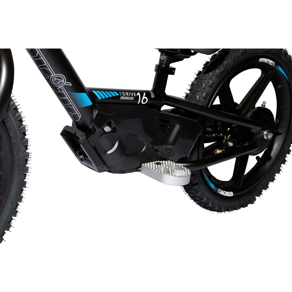 estriberas de aluminio todoterreno Moose para bicicletas Stacyc 12eDrive y 16eDrive SFP-1M Foto 2 de 4