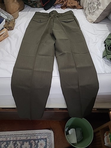 USMC Uniform Enlisted Alpha Service Dress Trousers Pants sz 31R DLA - Picture 3 of 5