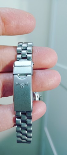 SPALDING Vintage Women's Diver Watch All Stainless Steel SWISS ETA Movement 26mm - Picture 9 of 13