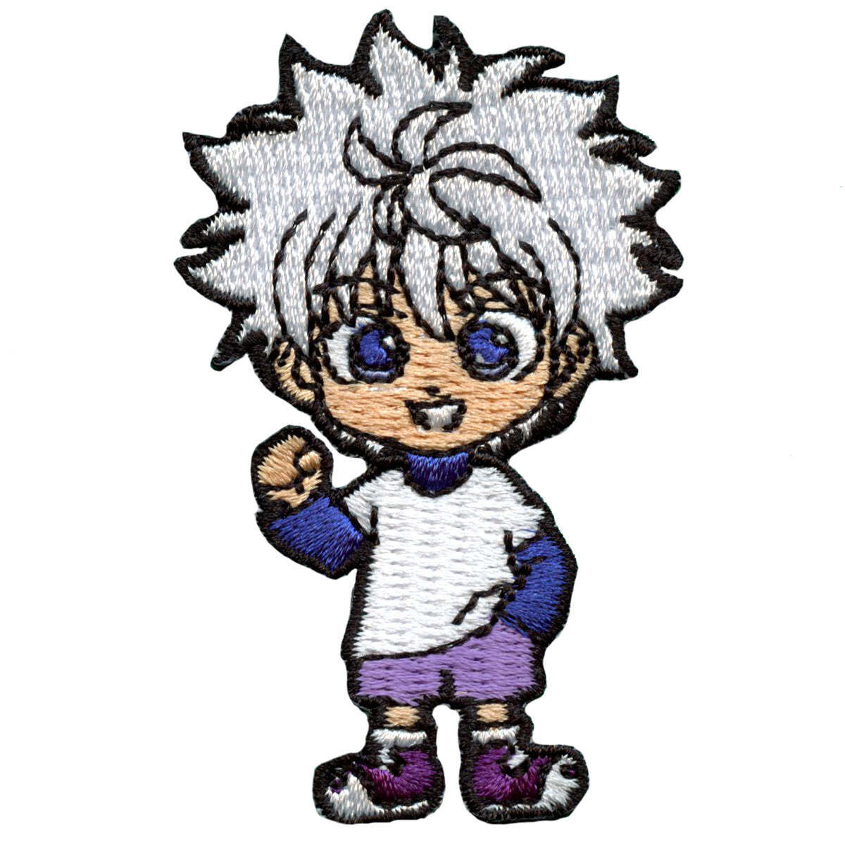 Hunter x Hunter Killua Anime Embroidered Unisex Embroidered Embroidery Anime  Shirt