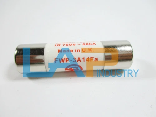 QTY:1 Fuse Tube Cylindrical Fuse FWP-3A14Fa 700V/3A 14*51mm