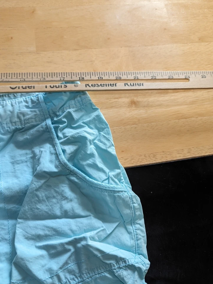 Pantalones cortos mujer avenue azul talla 16 Foto 3 de 4