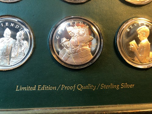 RARE - Norman Rockwell "Spirit Of Scouting" Franklin Mint Sterling Silver - Picture 3 of 12
