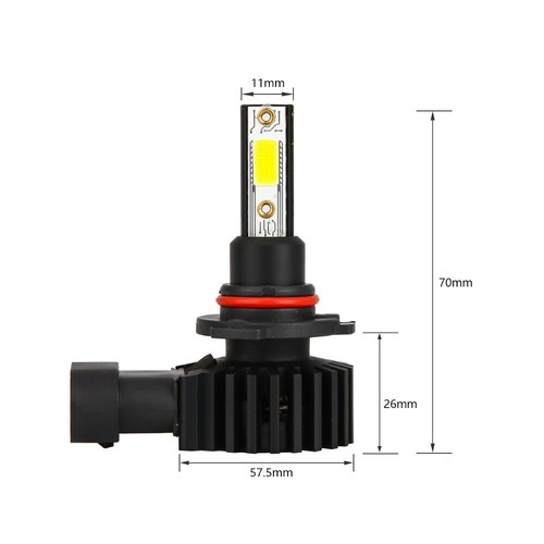 For Mercedes Benz C300 C350 2008 2009 2010 - 6x LED Headlight + Fog Light Bulbs - Picture 9 of 12