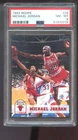 1993-94 Hoops #28 Michael Jordan PSA 8 Graded Basketball Card NBA Bulls 93-1994