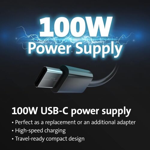Alimentatore ad alta velocità Kensington USB-C GaN da 100 W - Zdjęcie 2 z 10