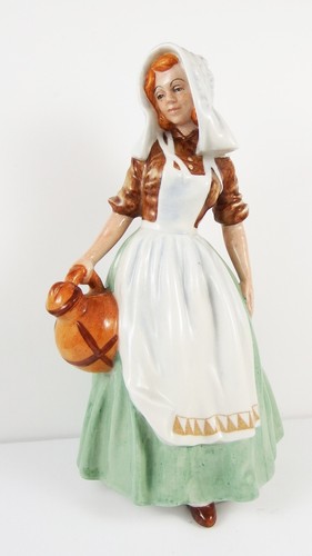 Beautiful Vintage Royal Doulton Fine Bone China Figure The Milkmaid ~ HN2057 - Picture 1 of 4