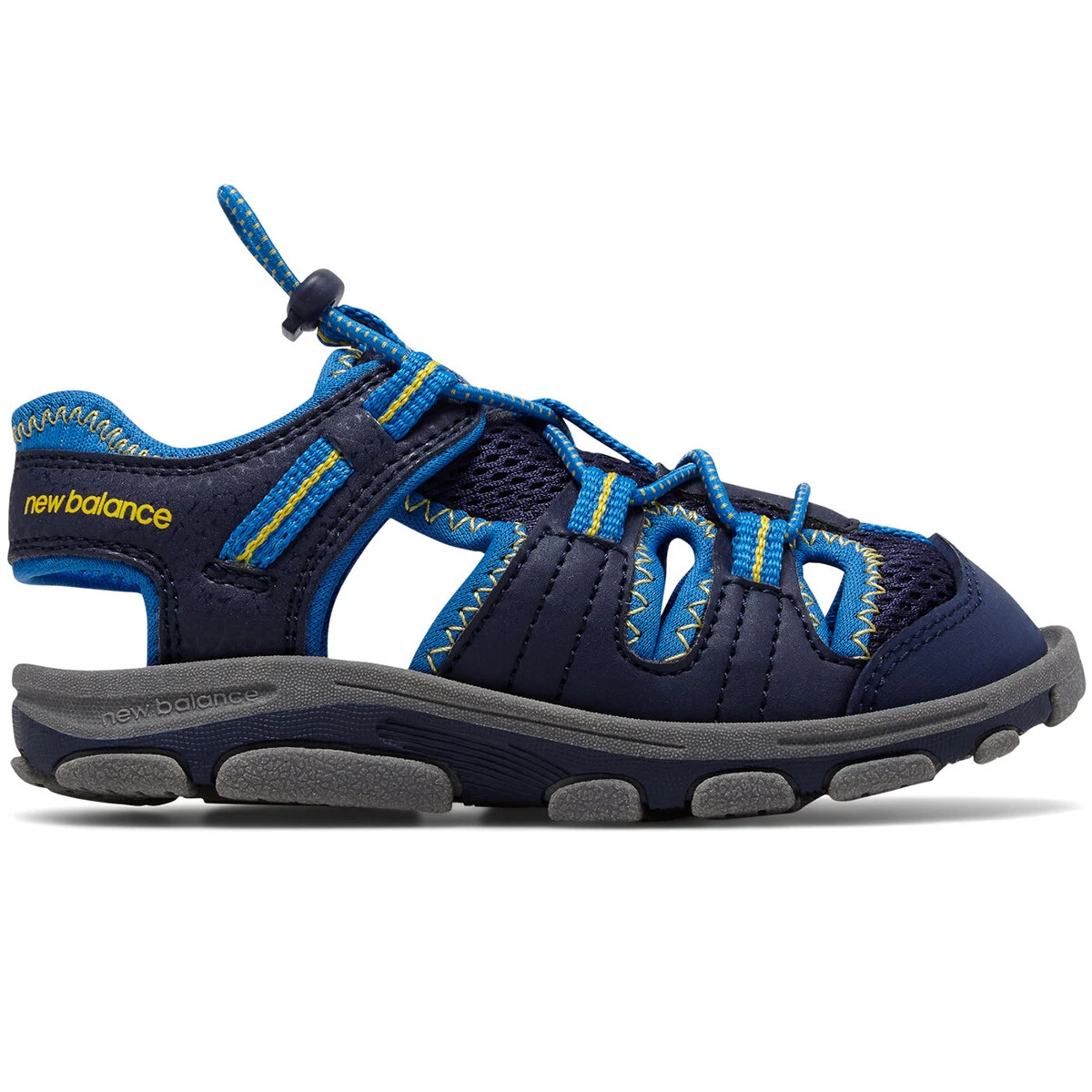 NEW BALANCE Sandali Adirondack Big Boys Navy Bungee Escursionismo Outdoor 6 UK