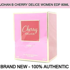 Johan B Cherry Delice Eau de Parfum Spray for Women 2.8 oz/80ml - Brand New