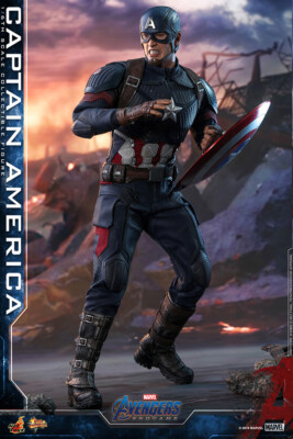 NEW Hot Toys MM536 1/6 Avengers Endgame CAPTAIN AMERICA 31cm