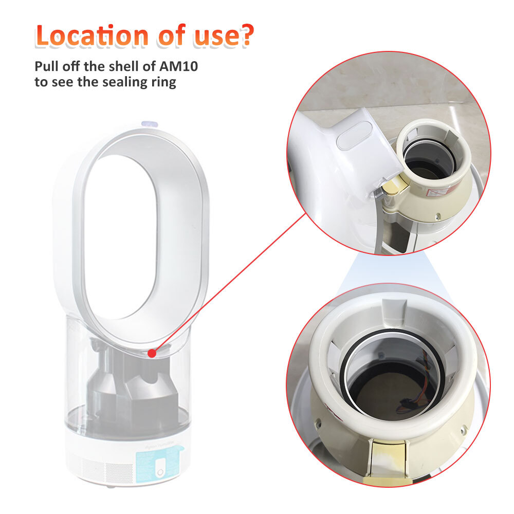 Mist Outlet Housing Sealing Ring Replacment Parts For Dyson AM10