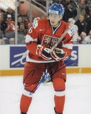 Team Czech Jiri Sekac Autographed Signed 8x10 NHL Photo COA