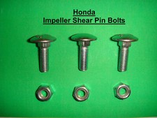 Impeller Shear Pin Bolts Honda HSS724A HSS928A HSS1332A 3 SETS 6 PCS