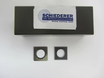 CNC-SCHIEDERER 10x HM-Vorschneider Wendeplatten 14x14x1,7mm Z4 30° Made in Germany