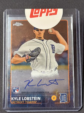 2015 Topps Chrome ROOKIE AUTO Kyle Lobstein , FACTORY SEALED, item 1