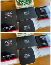 4 Make Up For Ever - Refillable Makeup System Color Palette with Mirror XL NIB