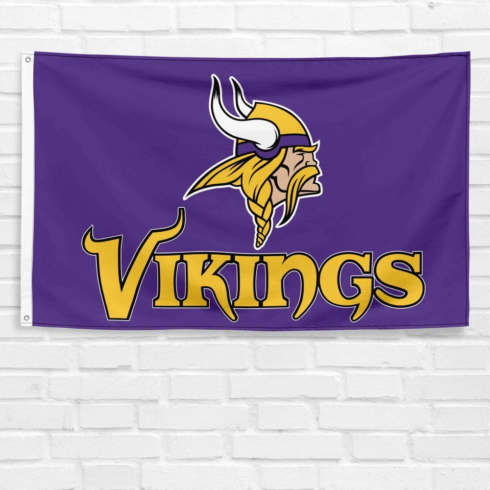 For Minnesota Football 3x5 ft Banner Champions Man Cave Flag - Image 2 of 4