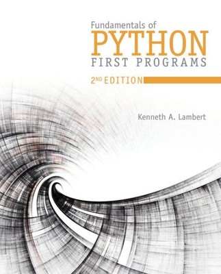 Fundamentals of Python : First Programs, Paperback by Lambert, Kenneth A.; Os...