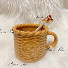 Starbucks Korea 2020 Autumn Squirrel mug with spoon 355ml Coffee Garden Festival