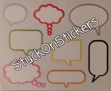 Mrs Grossman's BLURBS talk Quotes Journal Stickers 2013